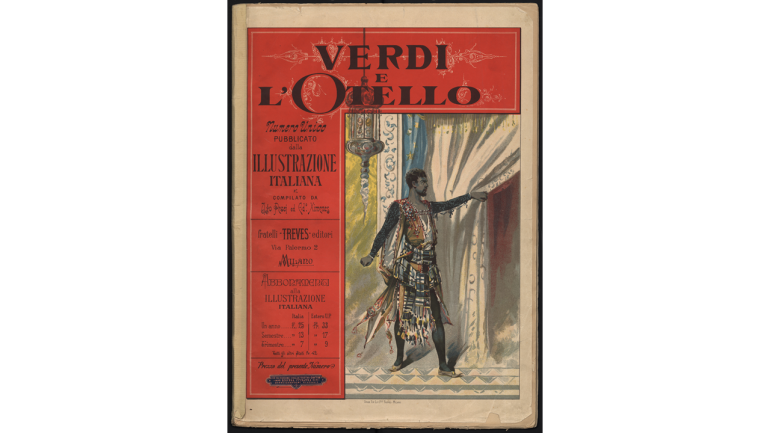 Special issue of the periodical Illustrazione Italiana, dedicated to the premiere of Otello by Giuseppe Verdi, 1887