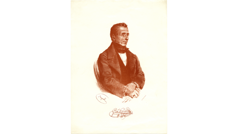 Giovanni Ricordi, Lithography by Antonio Bignoli