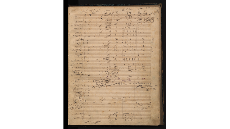 Otello by Giuseppe Verdi, autograph score, 1887