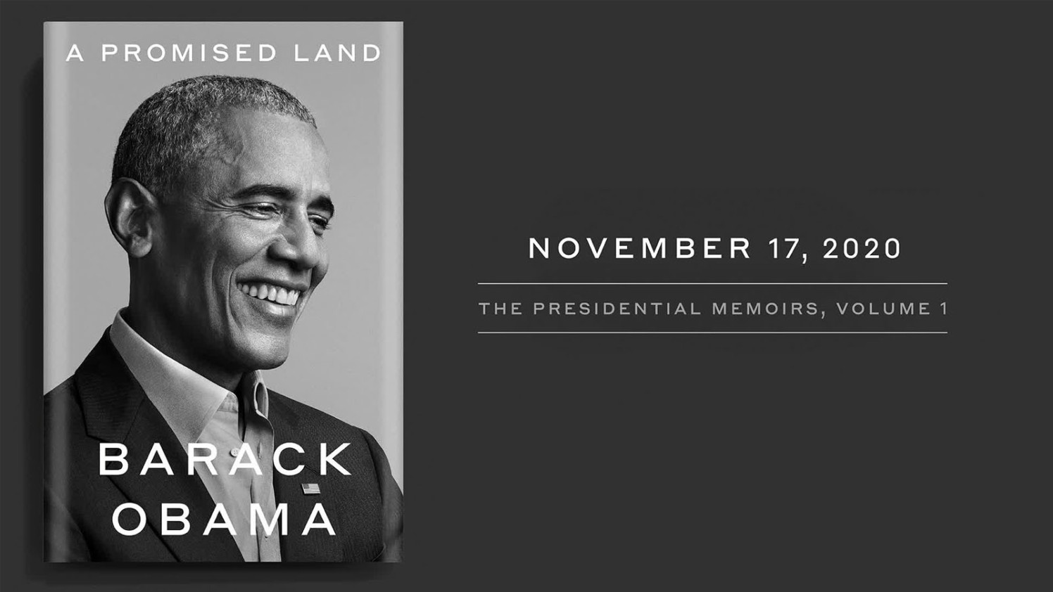 A Promised Land” by Barack Obama to be Published Globally on November 17 - Bertelsmann SE & Co. KGaA