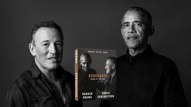 Bruce Springsteen und Barack Obama