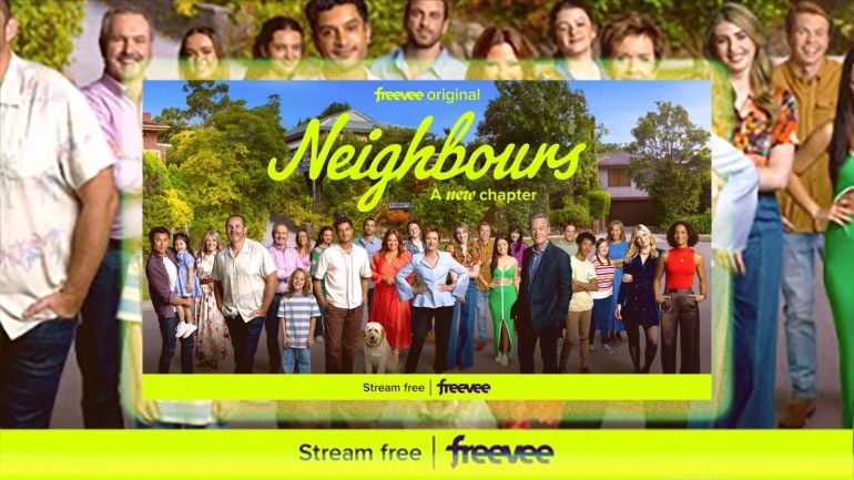 What did the Neighbours cast do next?