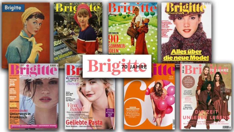 Cover 1954, 1964, 1974, 1980, 1997, 2004, 2014 and 2024 (f. l.)