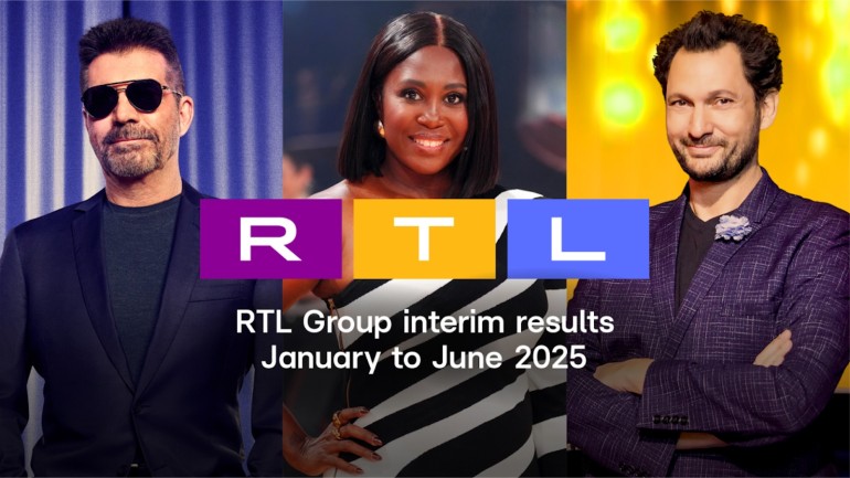 Collage interim results RTL Group