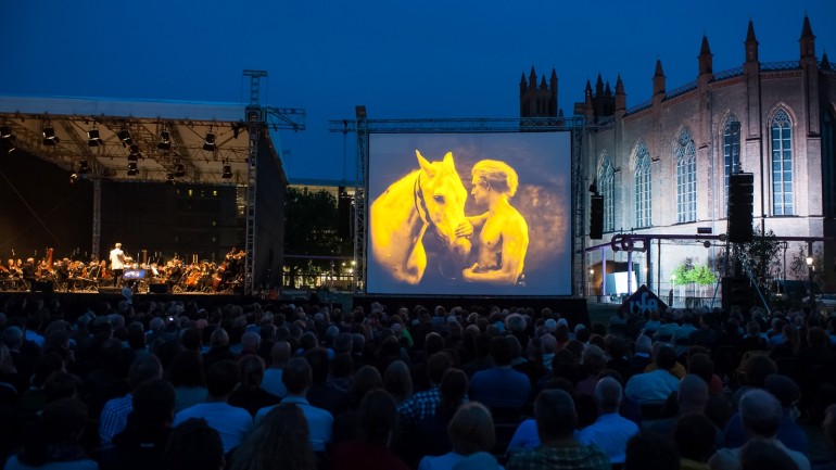 UFA Film Nights 2013 on Schinkelplatz