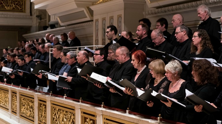The Berliner Operngruppe choir at the Konzerthaus Berlin