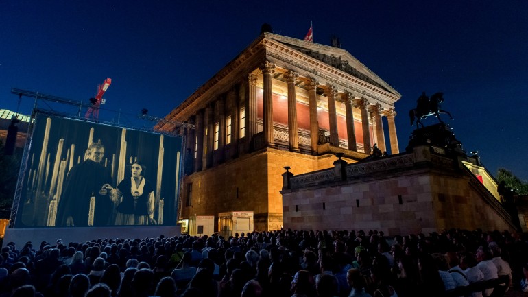 The final screening was Fritz Lang&#39;s 1921 masterpiece &#34;Destiny&#34; in the 2016, elaborately restored version sponsored by Bertelsmann