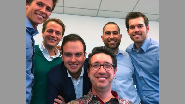 Team Meeting in New York: Nicolas Tobis, Benedikt Dalkmann, Chris van Wijnen, Mike Mutka, Ramez Mikdashi and Julius Dingel (f. l.)