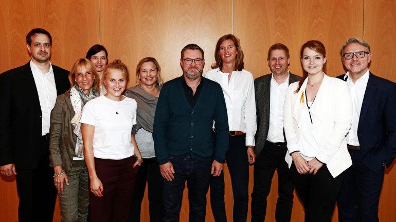 The members of Bertelsmann’s working group on Press Freedom 