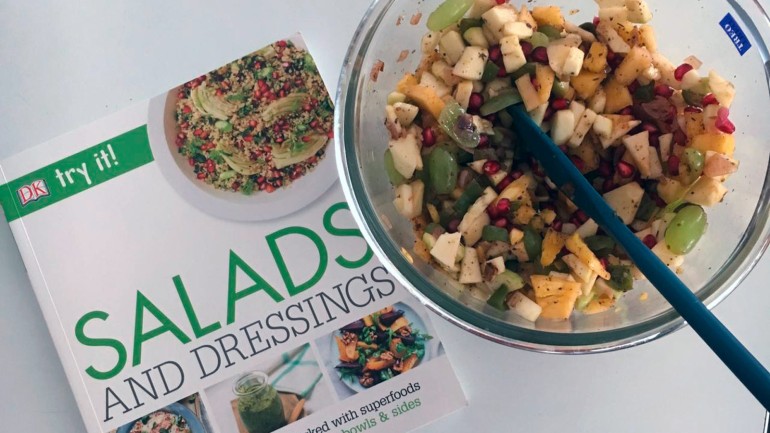 Cooking competition with healthy recipes from DK books