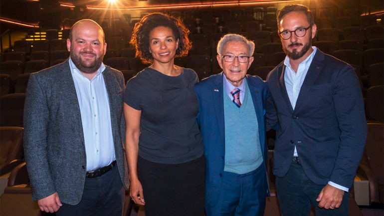 Mihail Groys, Ama Walton, Ben Lesser, Emanuel Rotstein (from left)