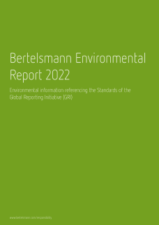 Bertelsmann Environmental Report 2022